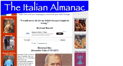 Desktop Screenshot of italianalmanac.org